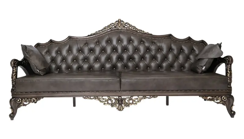 Asalet Klasik Üçlü Koltuk