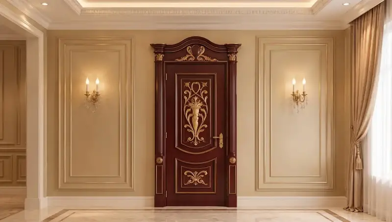 Asır Classic Crowned Decorative Door - 4