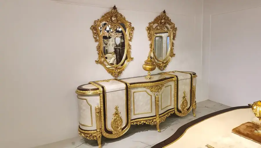 Asya Cream Classic Dining Room - 2