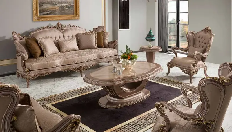 Asya Klasik Koltuk Takımı - 1