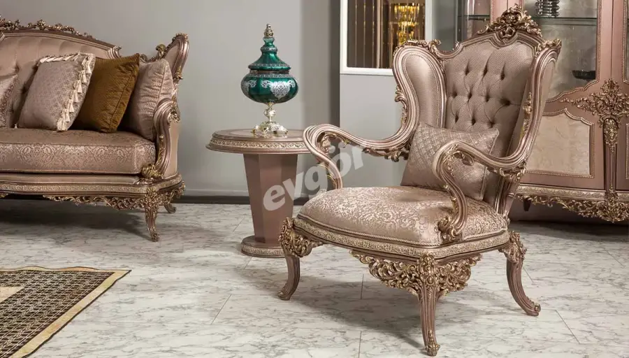 Asya Klasik Koltuk Takımı - 5