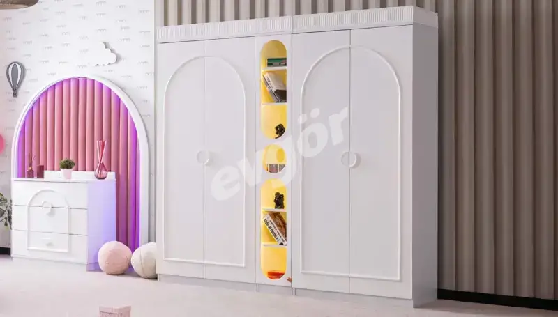 Ayda White Cabinet - 1