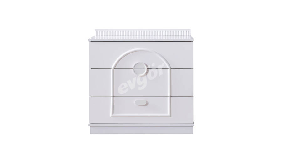 Ayda White Dresser - 1