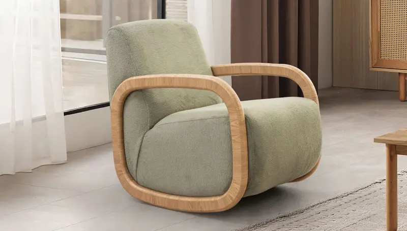 Babil Yeşil Sallanan Berjer - 1