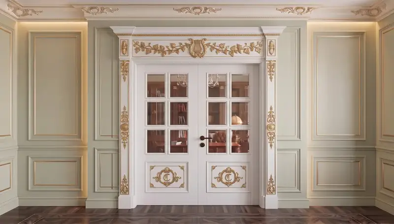 Bahar Classic Double-Leaf Decorative Door