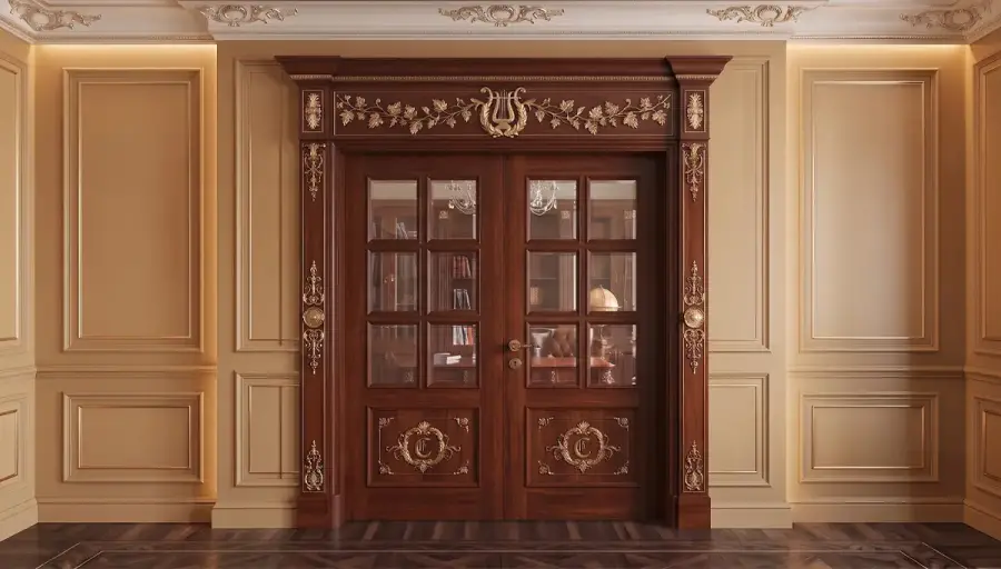 Bahar Classic Double-Leaf Decorative Door - 3