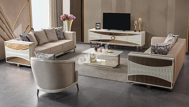 Balena Luxury Sofa Set - 2