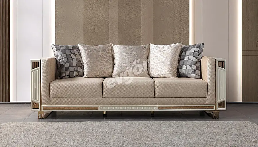 Balena Luxury Three-Seater Sofa - 1