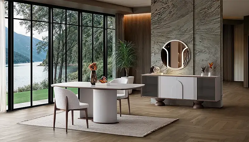 Bali Modern Dining Room