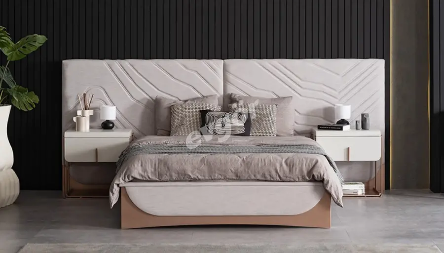 Barok Modern Karyola (Bazalı) - 1