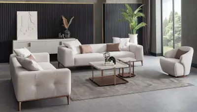 Barok Modern Koltuk Takımı - 1