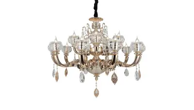Barsa 15'li Luxury Chandelier