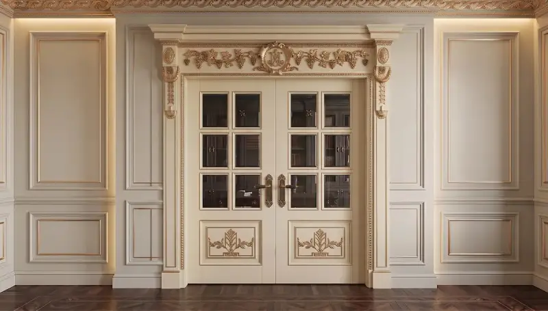 Başak Classic Double-Leaf Decorative Door - 3