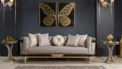 Beatrice Luxury Sofa Set - 4