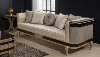 Beatrice Luxury Sofa Set - 3