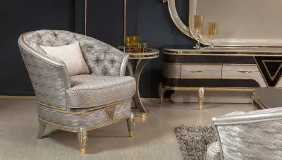 Beatrice Luxury Sofa Set - 6