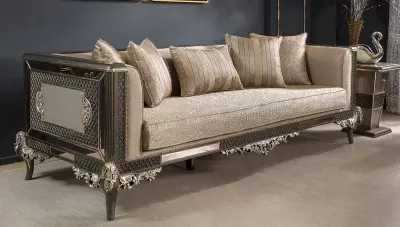 Behramkale Avangarde Sofa Set - 3