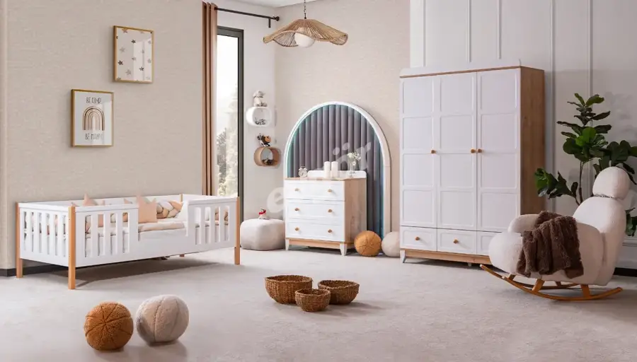 Beril Oak Children's Room - 1