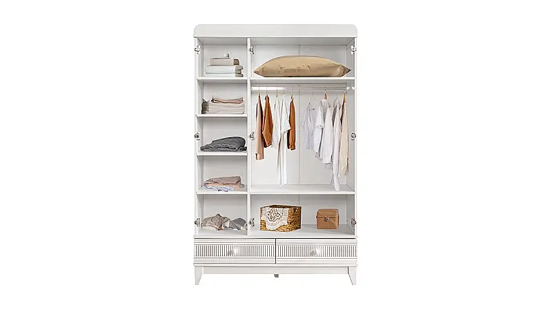 Bernas White Montessori Kids Room - 7