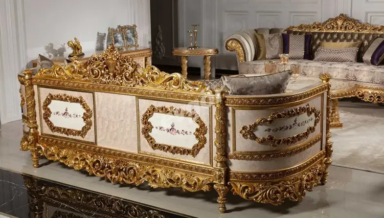 Beyazıt Klasik Üçlü Koltuk - 2