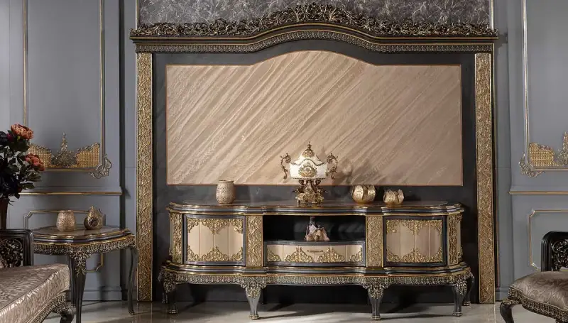 Beylerbeyi Classic Sofa Set - 6