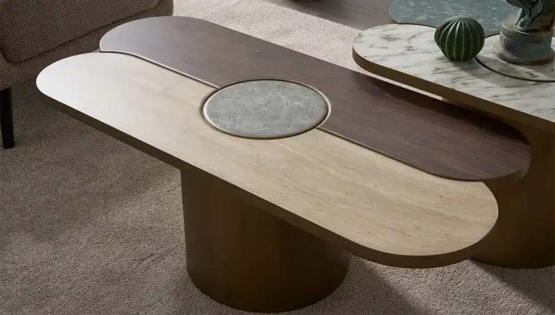 Bony Modern Kahverengi Orta Sehpa - 1