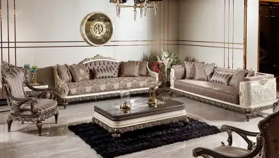 Bristol Classic Sofa Set - 1