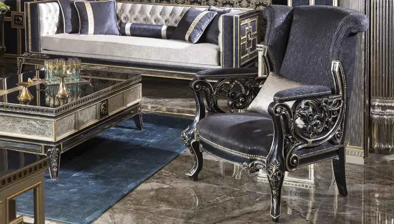 Burgaz Luxury Sofa Set - 5
