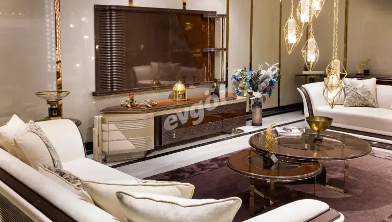 Carmena Luxury Sofa Set - 5