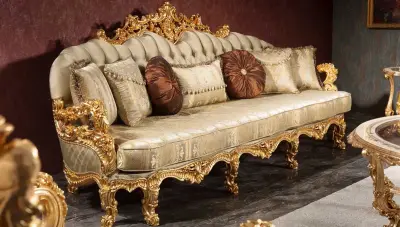 Cenevre Classic Sofa Set - 2