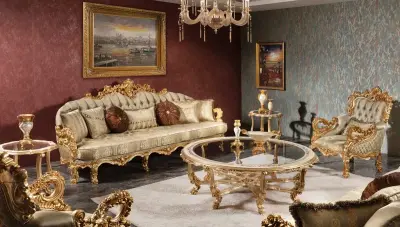 Cenevre Classic Sofa Set - 1