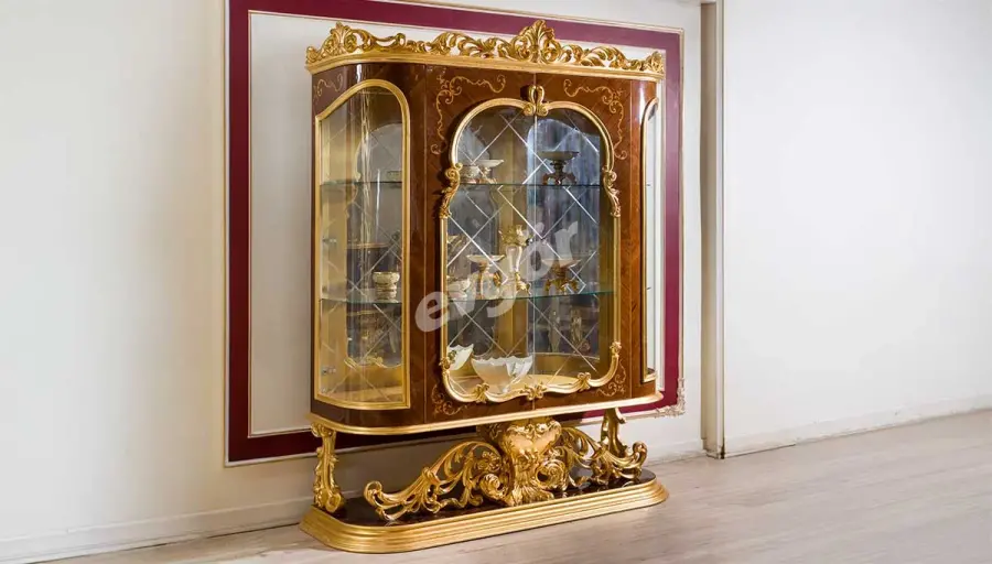 Cihangir Ceviz Klasik Vitrin - 1