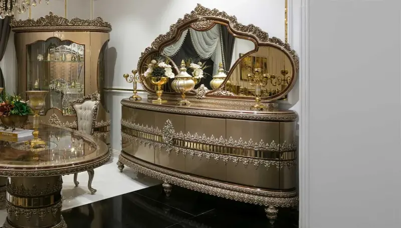 Defne Klasik Konsol+Ayna