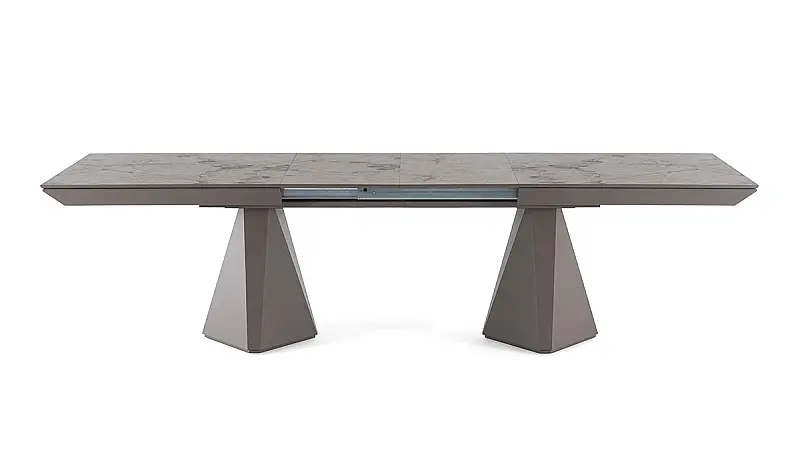 Deymond Walnut Veneered Extendable Table - 11