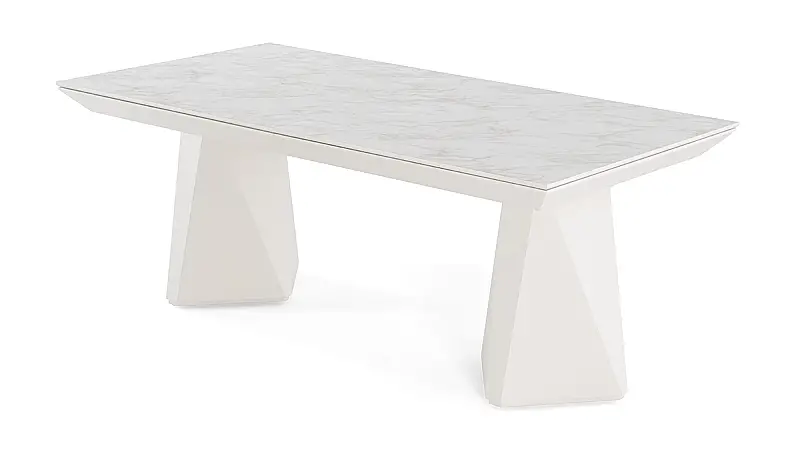 Deymond Walnut Veneered Extendable Table - 13