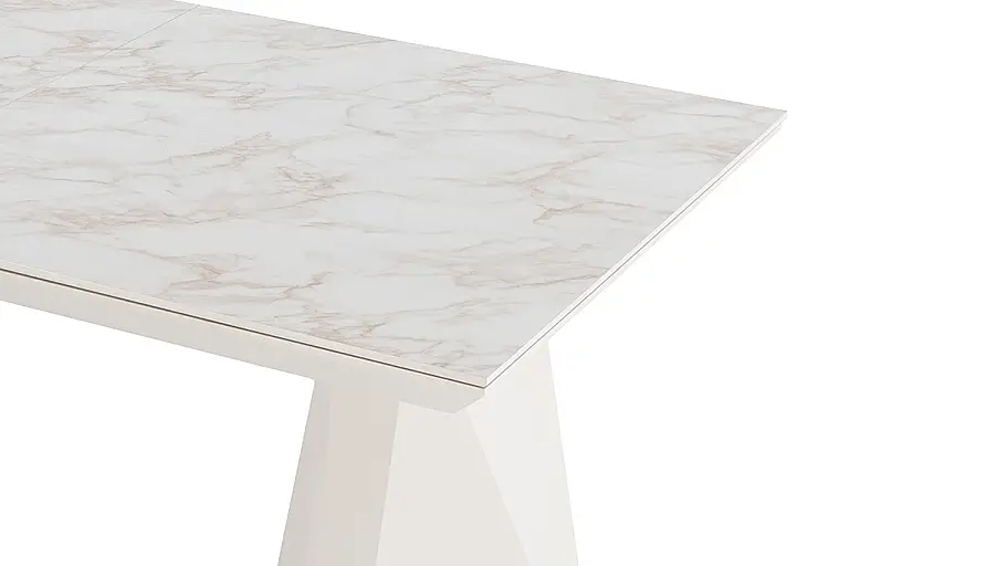 Deymond Walnut Veneered Extendable Table - 15