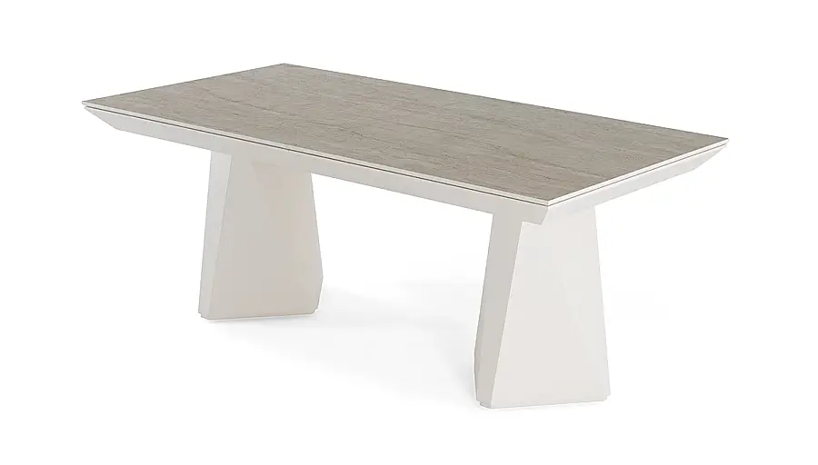 Deymond Walnut Veneered Extendable Table - 17