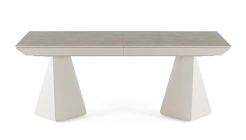 Deymond Walnut Veneered Extendable Table - 18