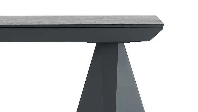 Deymond Walnut Veneered Extendable Table - 22