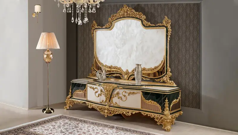 Dilruba Classic Sofa Set - 9