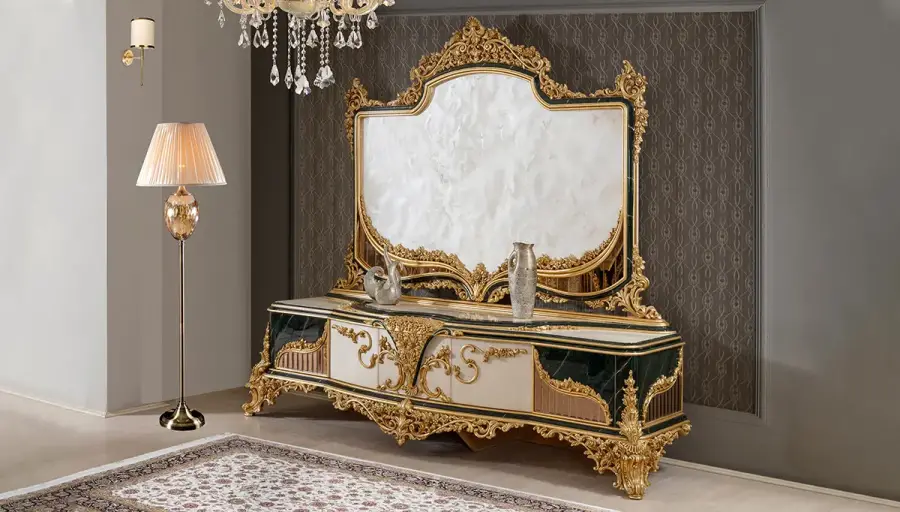 Dilruba Classic Sofa Set - 9