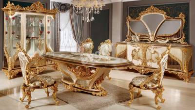 Dilruba Leaf Classic Dining Room