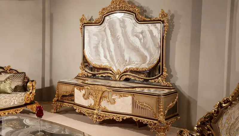 Dilruba Leaf Classic Dining Room - 10