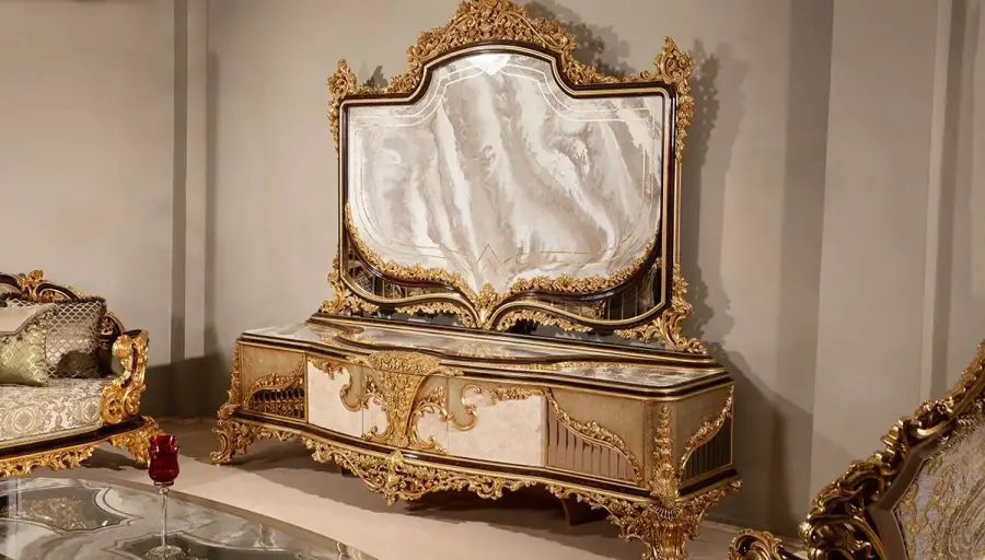 Dilruba Leaf Classic Dining Room - 10