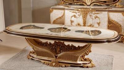 Dilruba Varaklı Yemek Masası