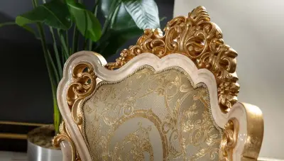 Dolmabahce Cream Sofa Set - 5