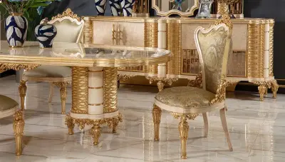 Dolmabahce Cream Dining Room - 3