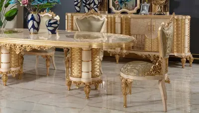 Dolmabahce Cream Dining Room - 7