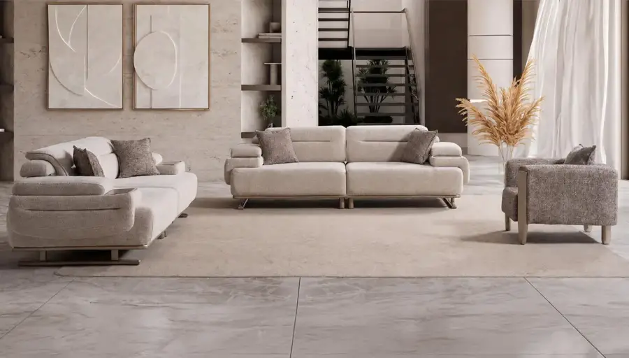 Doris Modern Sofa Set - 1
