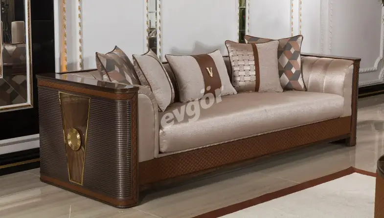 Dubai Lüks Üçlü Koltuk - 2